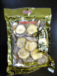 Photo of dried shiitake mushrooms in bag