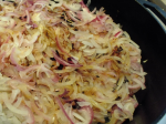 Photo of onions cooking